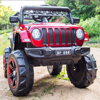 儿童电动车可坐小孩四轮遥控汽车音乐充电自驾电瓶四驱宝宝玩具车四驱