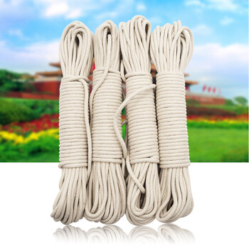 奥乐维斯国旗绳升绳纯棉蜡旗杆绳捆绑粗棉绳子晾衣绳旗杆绳绳索捆扎绳