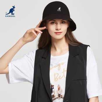 Kangol帽子女渔夫帽早秋新款钟型帽袋鼠帽子男女同款ko0397bc 黑色l 图片价格品牌报价 京东