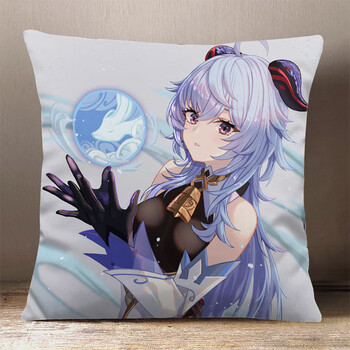 原神甘雨抱枕周边定制动漫二次元双面靠枕男生款睡觉床头宿舍抱枕 3
