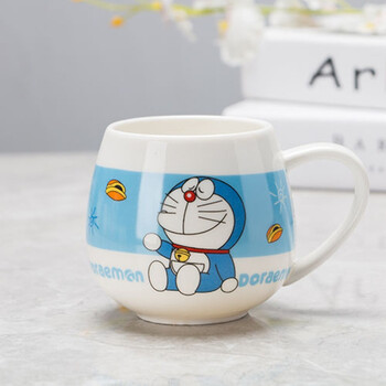 汉泊科马克杯创意卡通陶瓷杯子咖啡杯牛奶杯情侣水杯灯泡杯hellokt