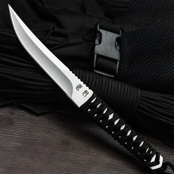 佳橙户外d刀刀具防身氚气刀随身户外小刀直d刀开d刃冷兵器刀世界名刀