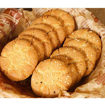 正宗铁棍山药桃酥无糖木糖醇饼干糖尿病人专用芝麻整箱零食旗舰店2斤