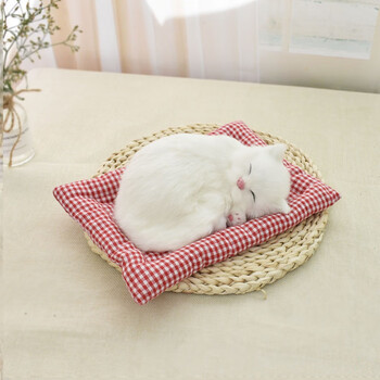 abdt会叫仿真小猫猫咪假猫玩偶布偶毛绒玩具猫摆件送女友孩子生日礼物