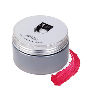 头发造型发泥奶奶灰发泥男120g发蜡一次性烟灰色彩色发泥红色