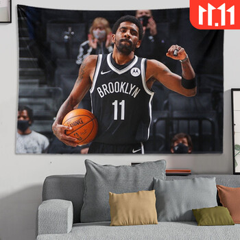 欧文海报凯里欧文周边挂布nba球星篮网队背景布学生宿舍卧室装扮装饰