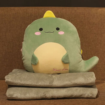 深绿小恐龙 35cm抱枕 1