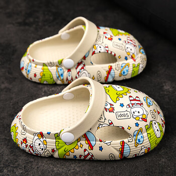 朴西儿童拖鞋男童夏季防滑软底沙滩鞋男孩中大童室内居家包头凉拖小孩