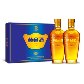 五粮液 黄金酒 黄金万福 39度 480ml*2瓶 礼盒装