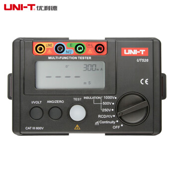 优利德（UNI-T）UT526 多功能电气测试仪绝缘电阻漏电保护器测量仪