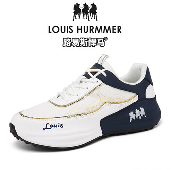路易斯悍马运动鞋男款鞋子男鞋休闲鞋秋冬男士防滑情侣鞋老爹潮鞋 l