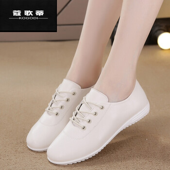 夏天女士软底小白鞋女的薄款夏季新款真的皮平底百搭休闲小皮鞋单鞋