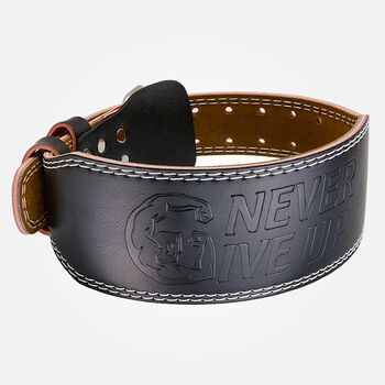 顶力武术练功护腰带头层牛皮健身腰带皮举重深蹲护腰健美硬拉男女训练