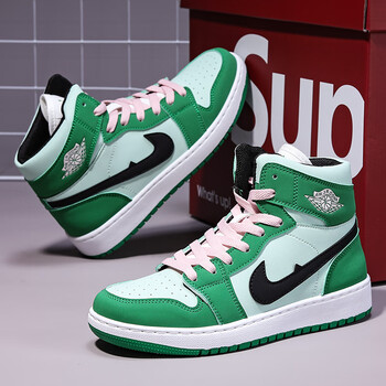 aignesa莆田纯原四季单鞋aj1女鞋空军一号高帮板鞋2023新款联名鞋