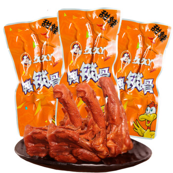 甜辣鴨鎖骨500g 鴨骨架 武漢風味上海特產小吃零食品250g 久久丫鴨