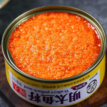 明太鱼籽罐头100g10罐鱼籽酱即食罐头海鲜沙拉酱寿司专用特产下饭鱼子