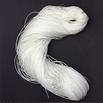 尼龙绳1mm塑料绳白色细绳子网线撒聚乙烯绳10米