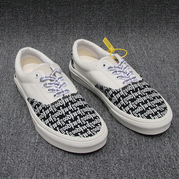 fear of god鞋高街夏季大码男鞋fog鞋子板鞋男竹奈狐 fog鞋半印字母