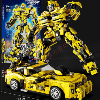 乐高(lego)变形擎天柱机甲拼装机器人金刚汽车玩具摆件男孩积木模型