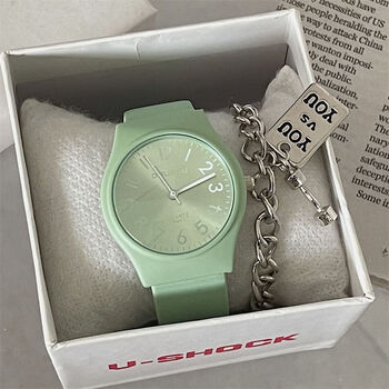 绿色 手表 铃铛手链 表盒 电子