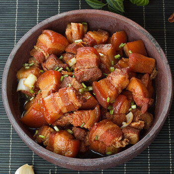 汇苼沅红烧肉新鲜熟食猪肉加热即食卤味东坡肉下酒菜真空红烧肉1000克