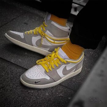 jordanjordanjordan男子板鞋airjordan1mid中帮拉链休闲运cw657610040