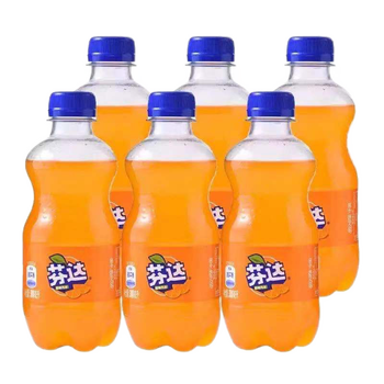 可口可乐300ml碳酸饮料迷你瓶装汽水饮料芬达300ml6瓶