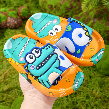 昕月琪新儿童拖鞋夏男童卡通可爱宝宝小孩儿童款一字拖浴室儿童凉拖鞋