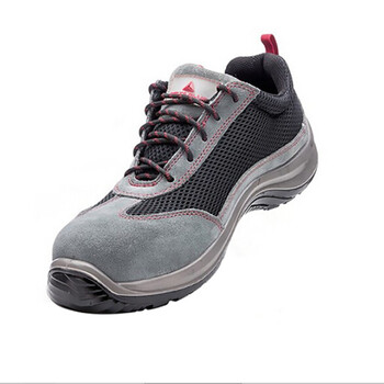 代尔塔(deltaplus)彩虹系列简约版防砸防刺穿12kv绝缘鞋301223 黑色