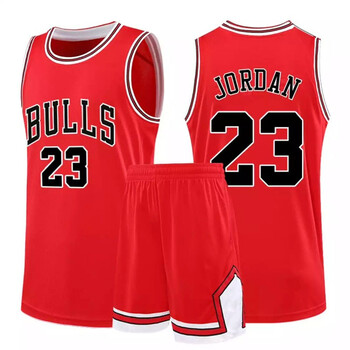 篮网队球衣比赛训练队服运动速干透气背心篮球运动团队定制 公n红色