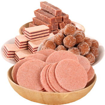 原味山楂片休闲健康零食儿童年货整箱散装山楂球2斤