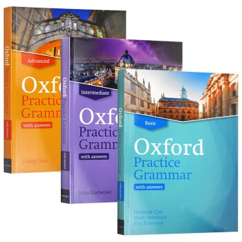 牛津英语实用语法教材初级+中级+高级3册套装 Oxford Practice Grammar Basic Advanced with Key 英文原版英语语法学习工具书 epub格式下载