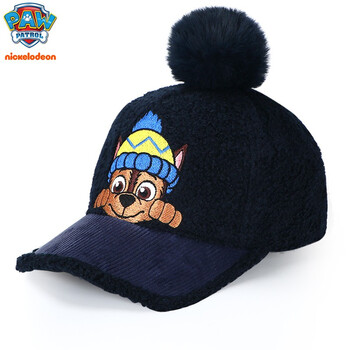 汪汪队儿童帽子秋冬宝宝小孩棒球帽鸭舌帽冬帽冬季女童帽子时尚潮pa