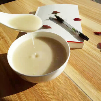 陕北小米茶陕西特产陕北妹子延安石碾小米茶面村妹子小米茶汤粉500g