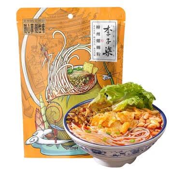 (厂商发货)李子柒 广西柳州螺蛳粉袋装 随心包 240g