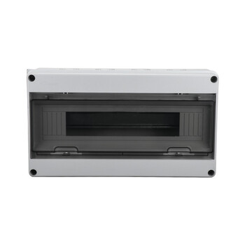 正泰防水空开盒子户外配电箱室外防雨塑料空气开关盒明装家用电闸18位