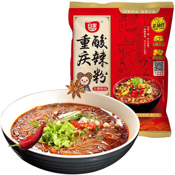 白家陈记 重庆酸辣粉85g*5包 小白君方便速食粉丝