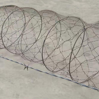 铁丝网野战拉练器材军训模拟工事隔离网cs场地布置蛇腹型铁丝网一节