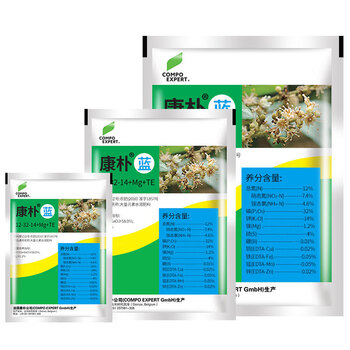 德国康扑康朴蓝高磷型大量元素叶面肥保花保果促进花芽分化200g200g