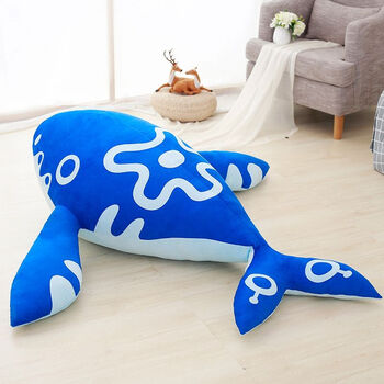 大号王者荣耀庄周的鲲公仔抱枕星空独角鲲鲸鱼筑梦师动漫游戏周边经典