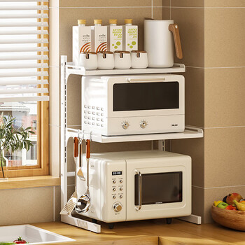 loke  厨房置物架台面微波炉架烤箱架放电饭煲收纳架多功能锅架储物架