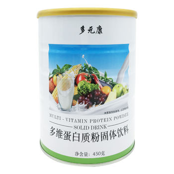 多元康 多维蛋白质粉固体饮料 450g 1罐装