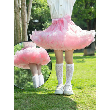 甜沛渔tutu裙女童突突裙半身裙儿童凸凸裙宝宝婴儿裙子兔兔裙蓬蓬裙