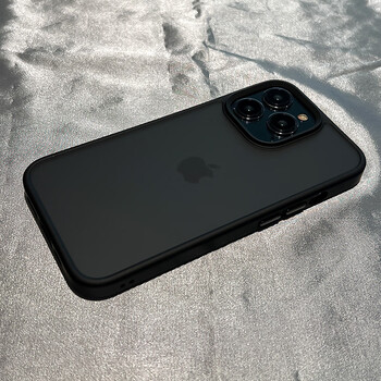 apple磨砂黑色适用苹果14手机壳iphone13promax硅胶防摔12全包11感
