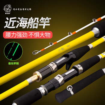 近海船竿30号海钓竿40号小船竿路亚竿岸抛远投鲈鱼黄姑鱼竿套装30号直1 65米 图片价格品牌报价 京东