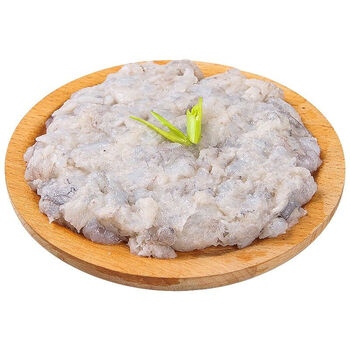 新鲜虾滑手打纯虾滑海底捞食材家用配菜袋装虾滑海鲜水产批发6包共900