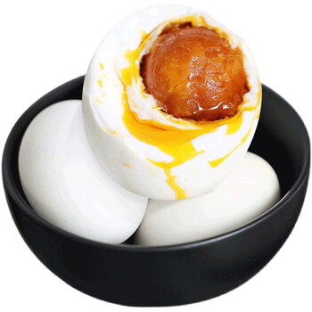 咸鹅蛋腌鹅蛋农家腌制鹅蛋笨鹅蛋散装礼盒装大菜园24枚装