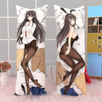 花仟陌青春猪头少年不会梦到兔女郎学姐樱岛麻衣等身抱枕全身长动漫