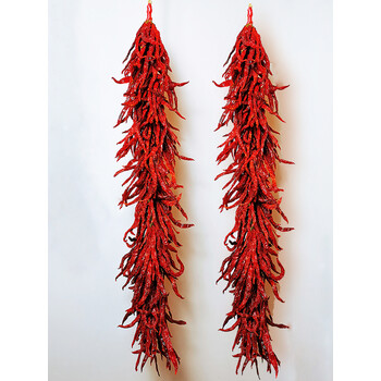 红辣椒挂件贵州红辣椒串 干辣椒串装饰品挂件饭店旅游景点真辣子串
