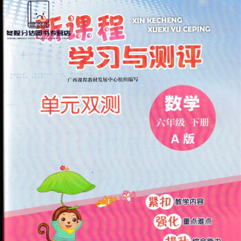 新课程学习与测评单元双测数学六年级下册a版人教版2023春季新版